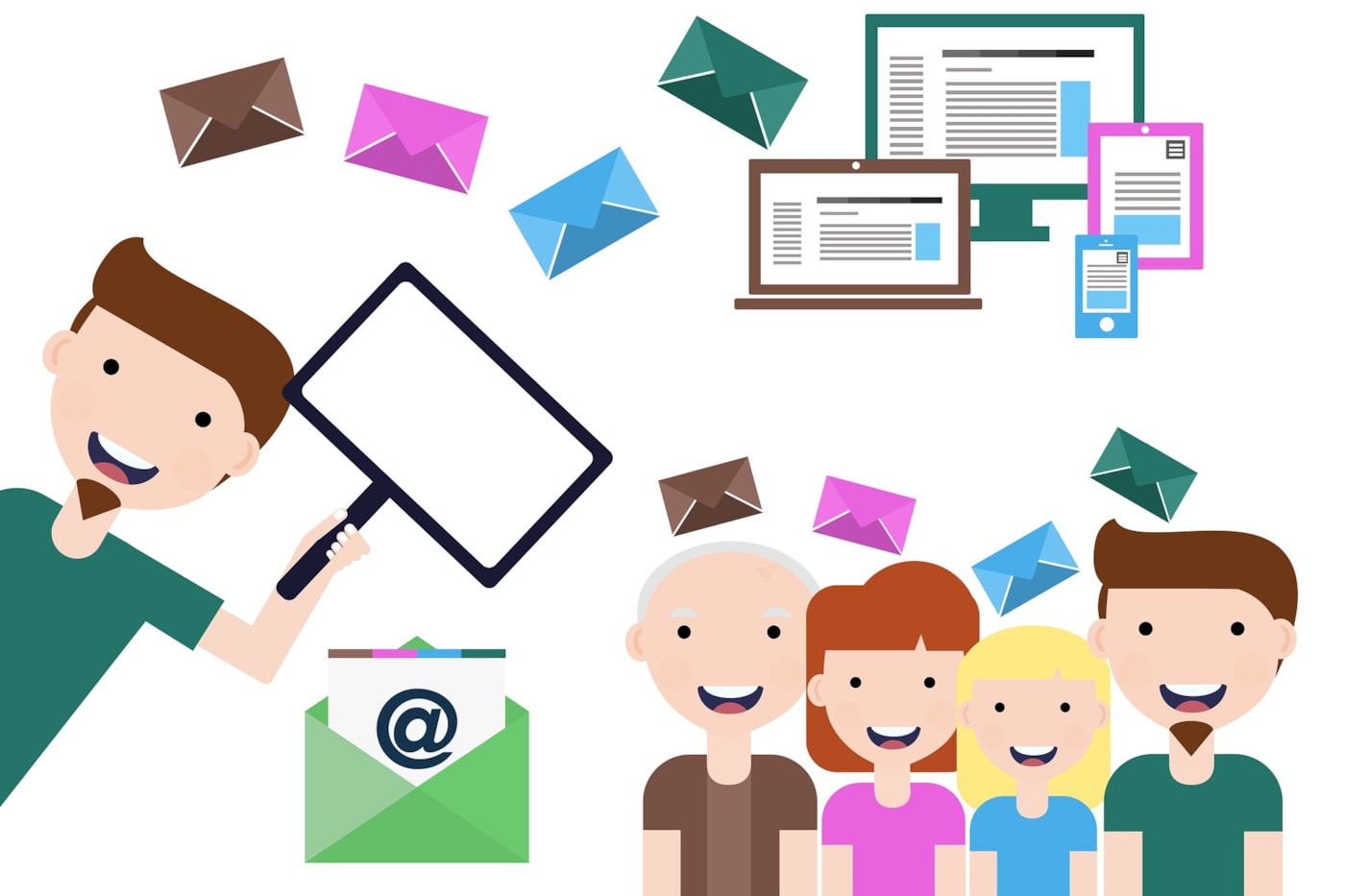 Maneras de plasmar el contenido al usar el Email Marketing